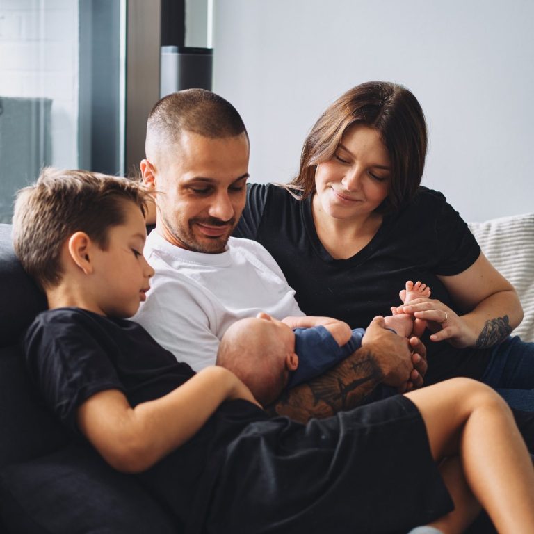 Newborn-Shooting in Bielefeld als Teil einer Homestory