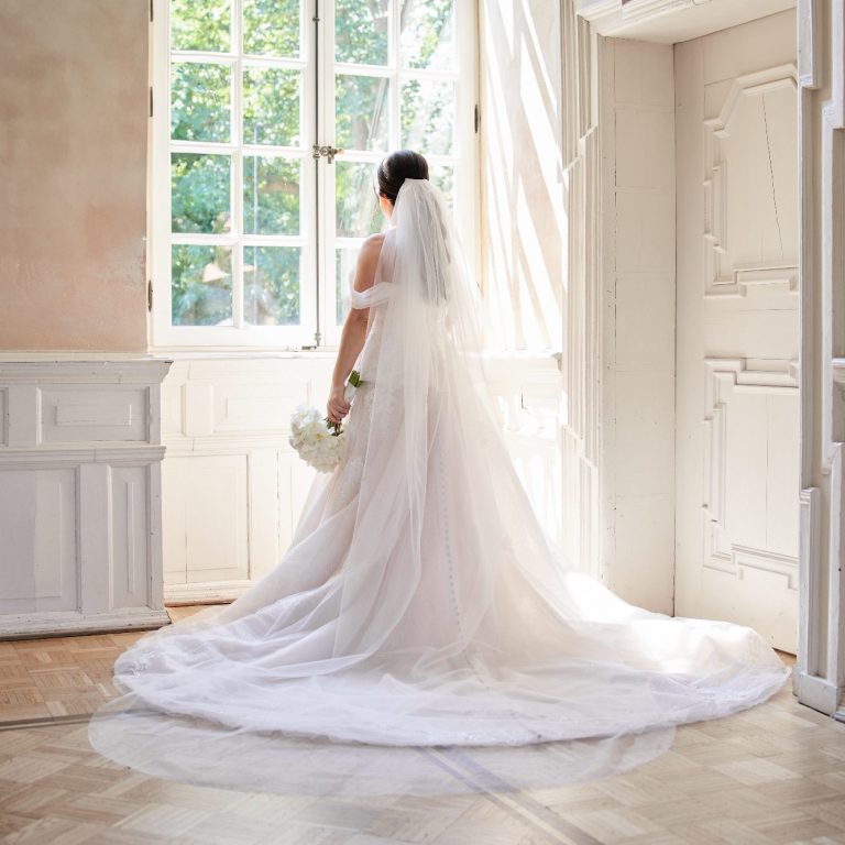 Brautkleid im Schloss in Bielefeld 